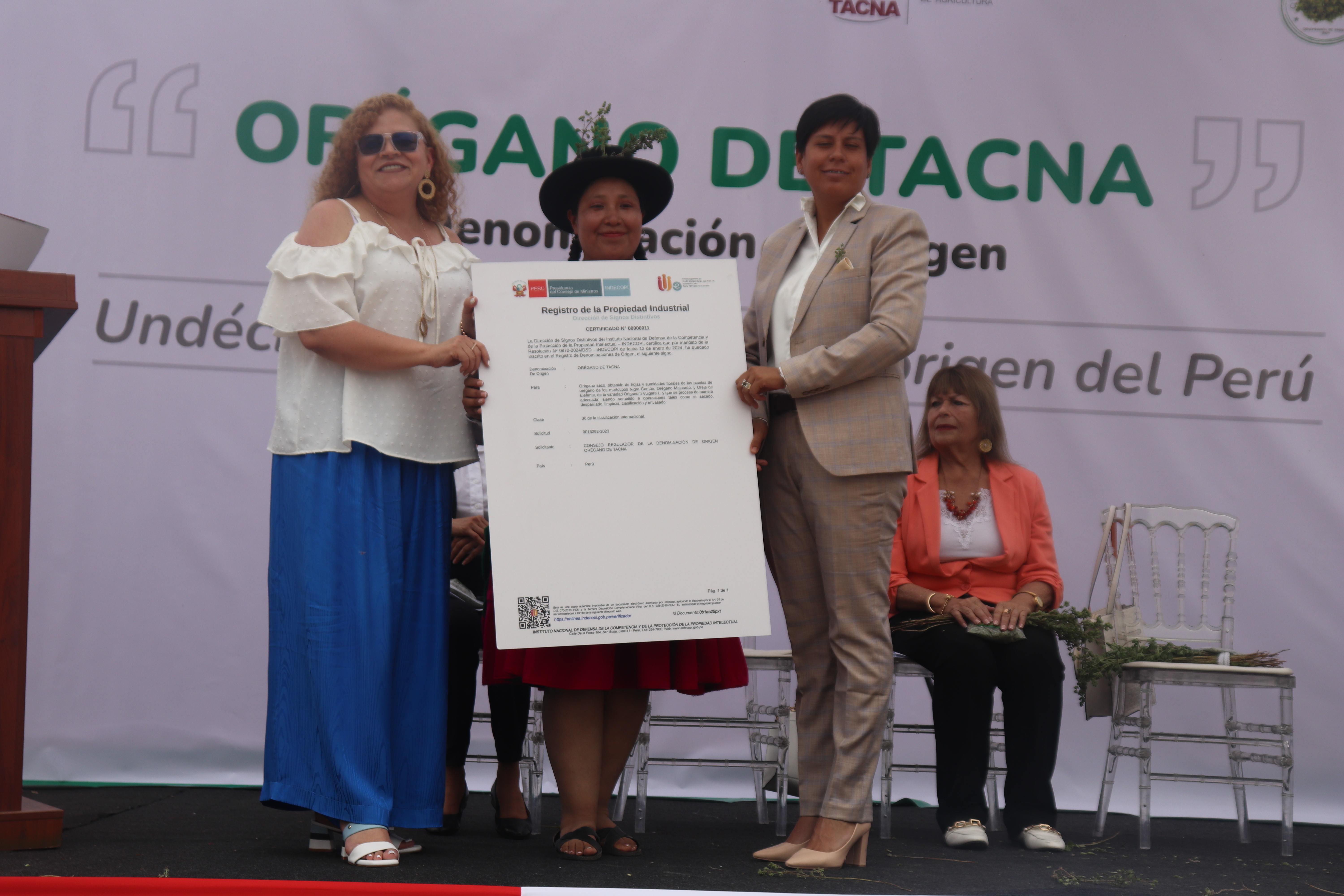Orégano de  Tacna recibe denominación de origen.